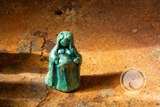 Altaar Beeldje - Gaia - aqua