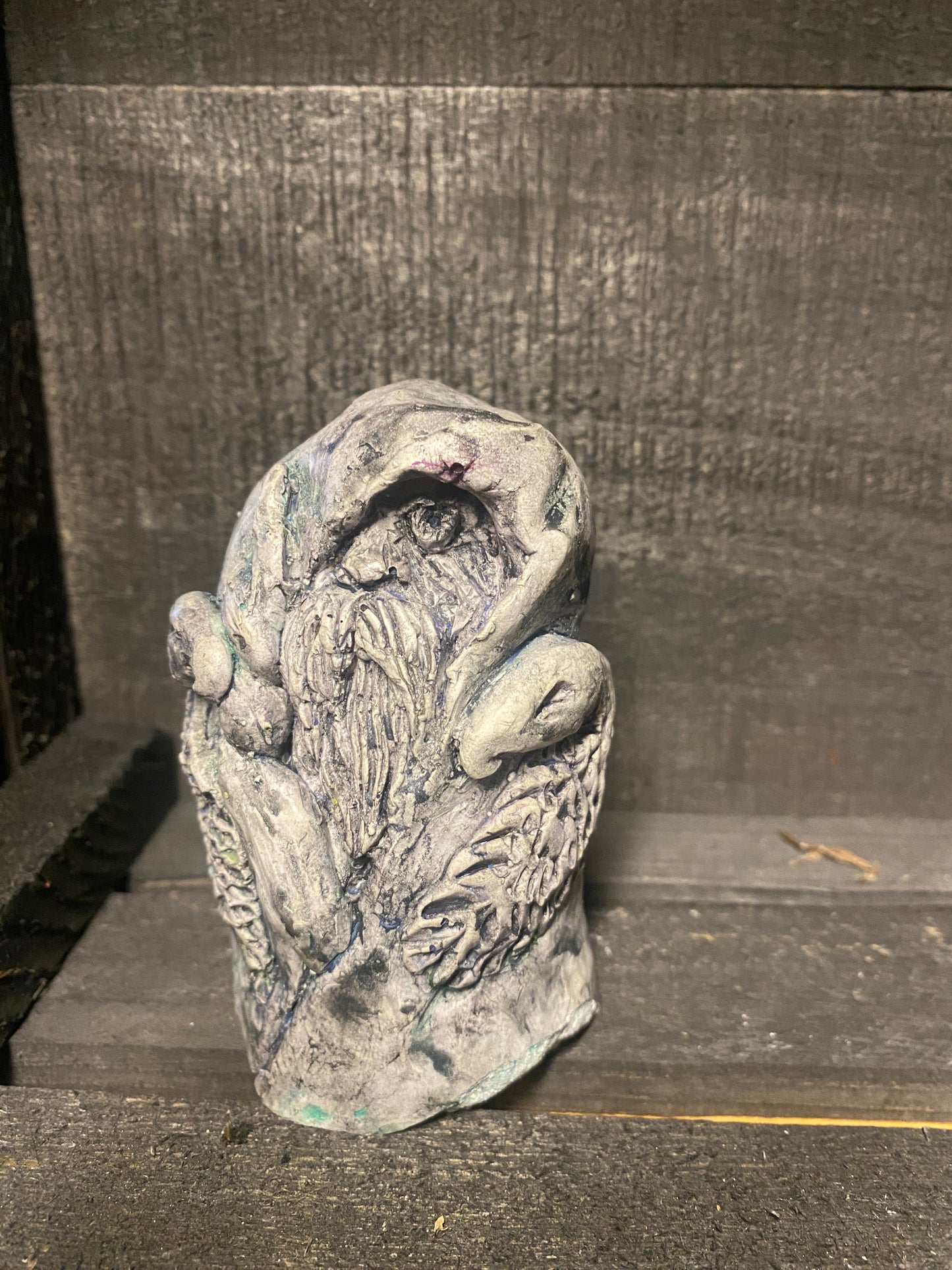 Altaar beeldje Freya en Odin beeldje- klik om de vartiant te zien