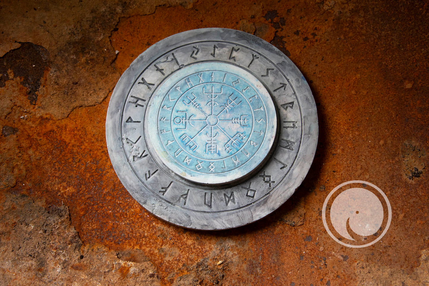 Vegvisir klein - aqua