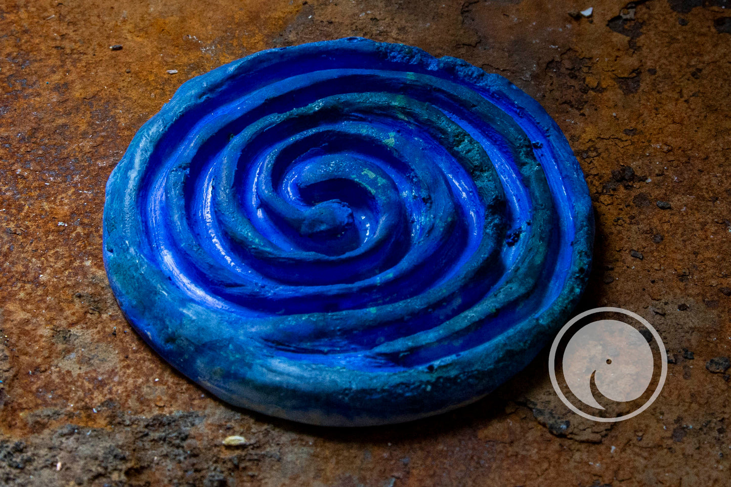 Vinger Labyrint klein - Koningsblauw