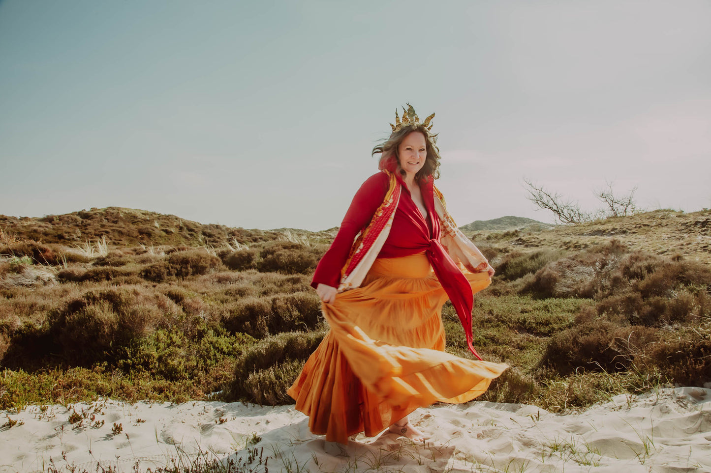Op de foto als een elementen godin - Voel je in je element - workshop