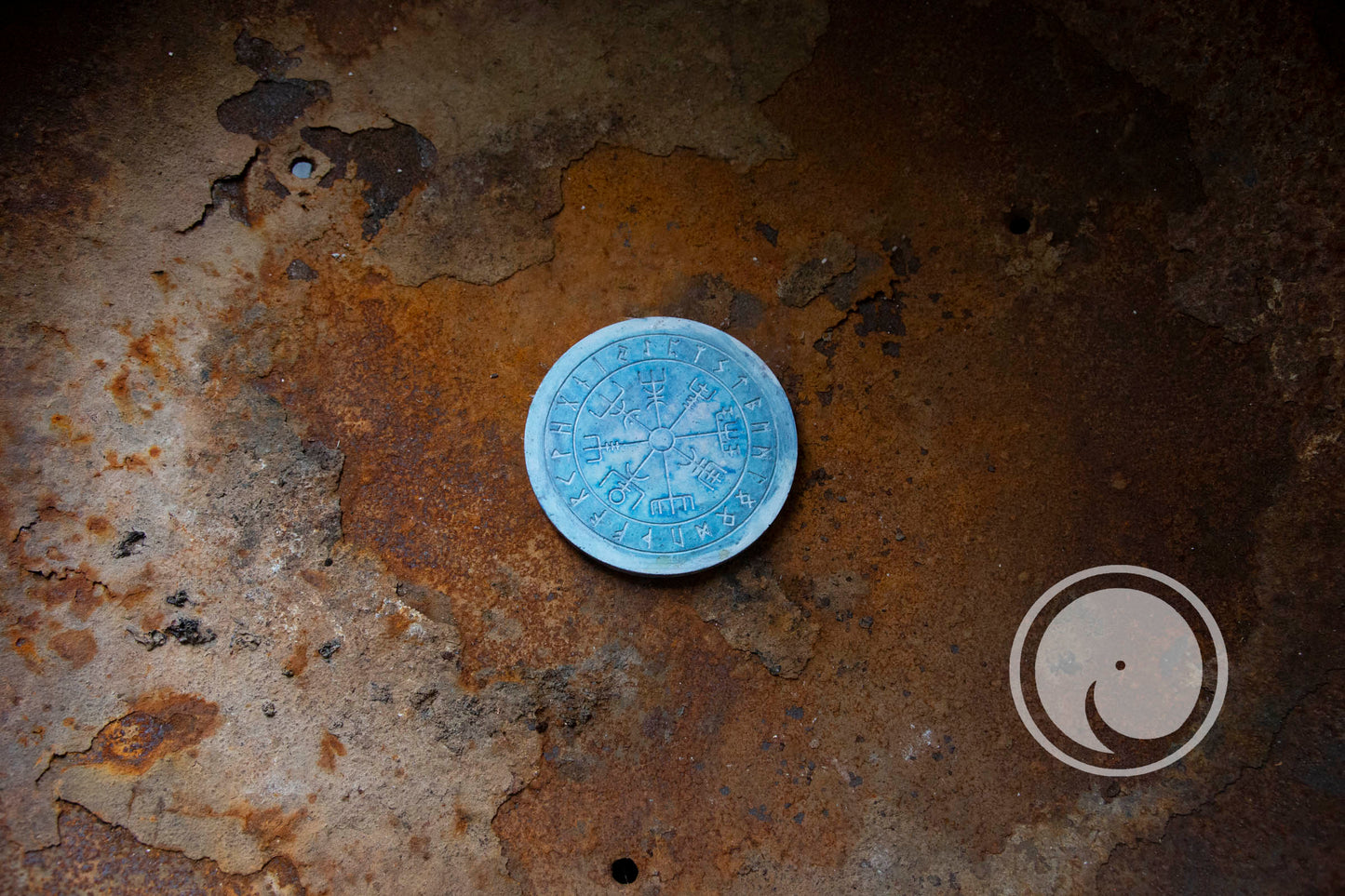 Vegvisir klein - aqua