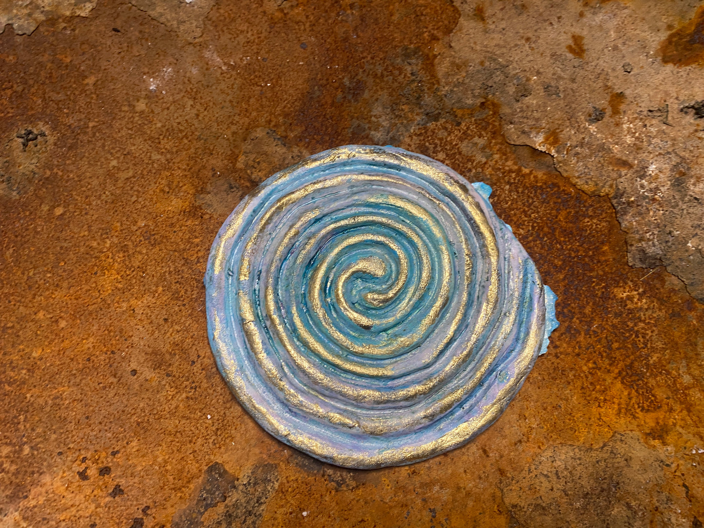 Vinger Labyrint klein - Koningsblauw